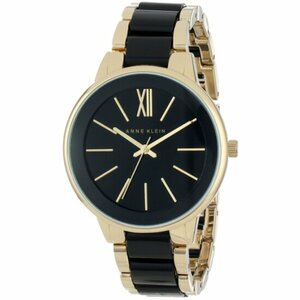 Наручные часы ANNE KLEIN Plastic 100270, черный, золотой
