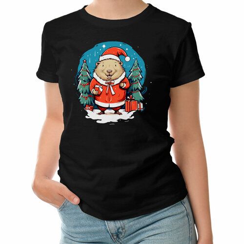 фото Футболка roly, размер m, черный