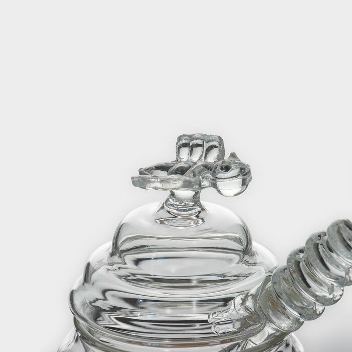 Баночка стеклянная для мёда и варенья с ложкой BellaTenero «Эко. Пчёлка», 300 мл, 10×12,5 см - фотография № 15