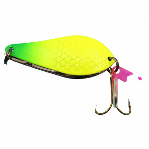 фото Блесна колеблющаяся двойная condor atom twin 1 размер 70 мм вес 21 г цвет 90 5 шт