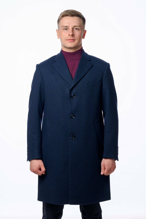 Пальто Truvor, размер 44/182, синий