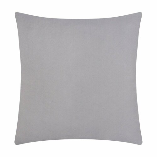 Наволочка декоративная 42х42 см серый 100 пэ 391₽