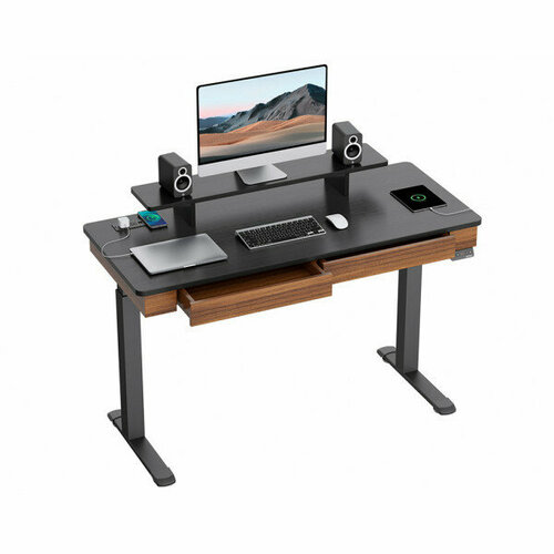 Компьютерный стол Eureka Ergonomic ED-I55 Standing Desk Walnut, 55'