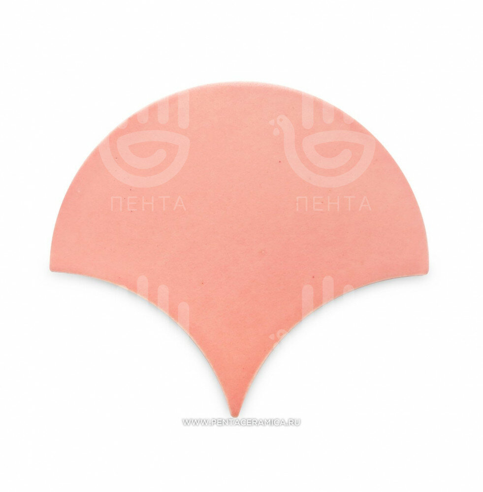 фото Плитка Рыбья Чешуя Персиковая, м2