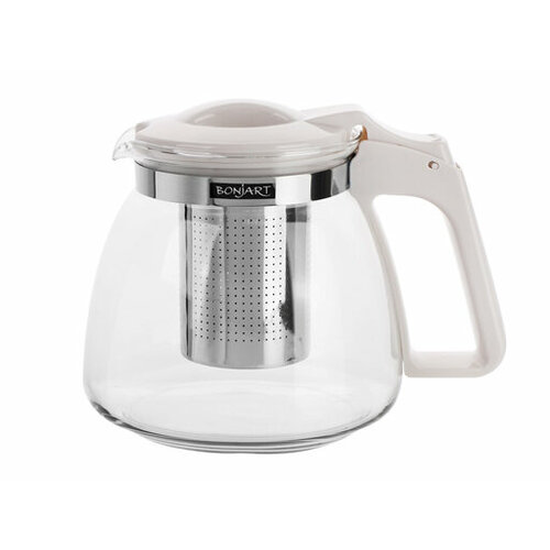 Заварочный чайник 900 мл. цв. бежевый 430-902