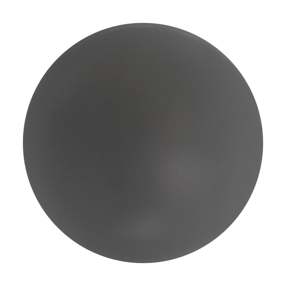 фото ABBER Накладка на слив для раковины ABBER AC0014MG серая матовая, керамика