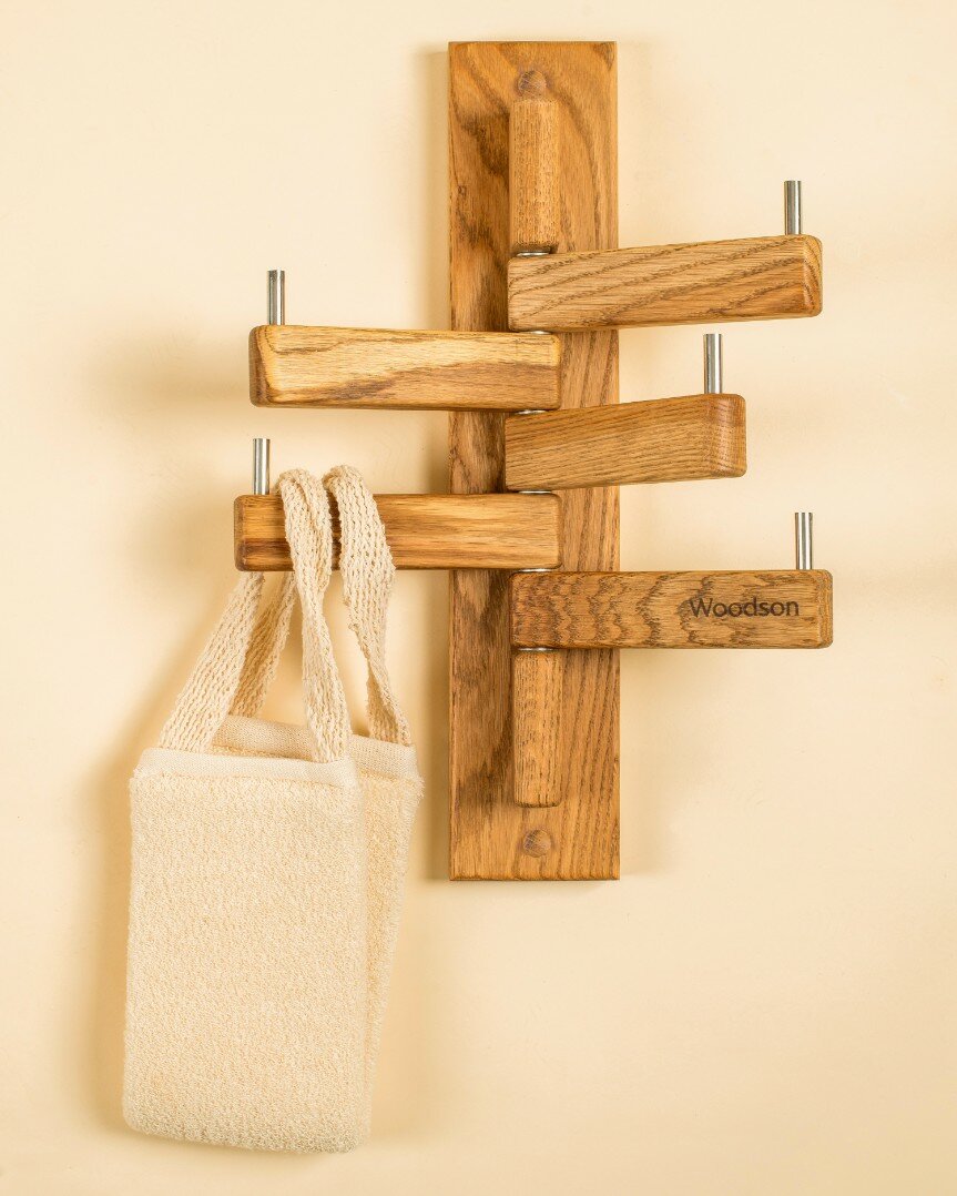 Вешалка WoodSon Эдельвейс дуб (арт. WV7) — фото 1