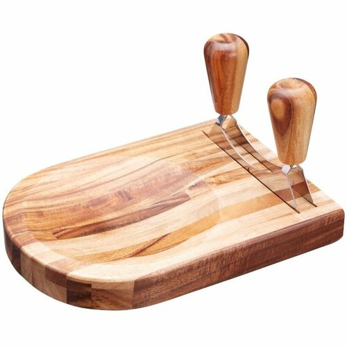 Набор для резки зелени Natural Elements 2 предемета нержавеющая сталь дерево Kitchen Craft Великобритания NEHACHOIR 6838₽