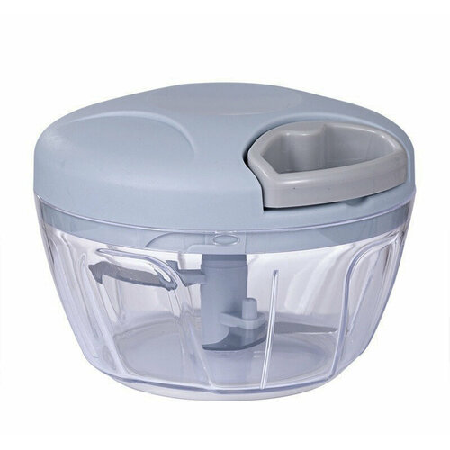 Ручной измельчитель, серый, 450 мл / механический измельчитель / Hand cutter / Eotia