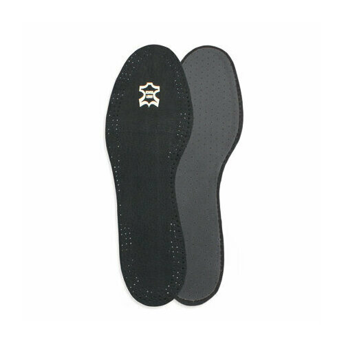 Corbby Стельки Leder black, кожаные, на латексной основе, размер 45-46
