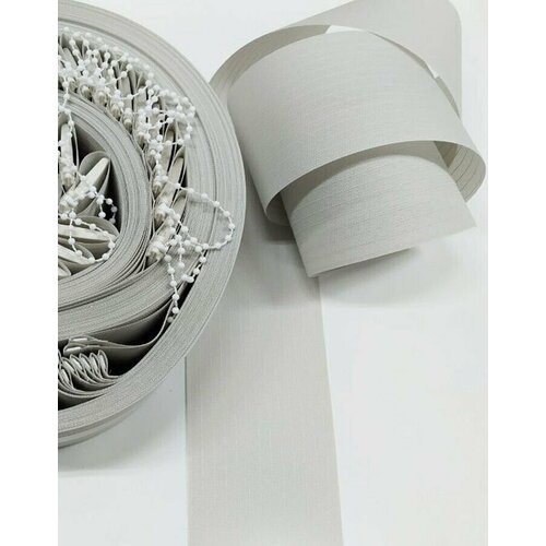 Ламели для вертикальных жалюзи Лайн 240 см х 10 шт, светло-серый