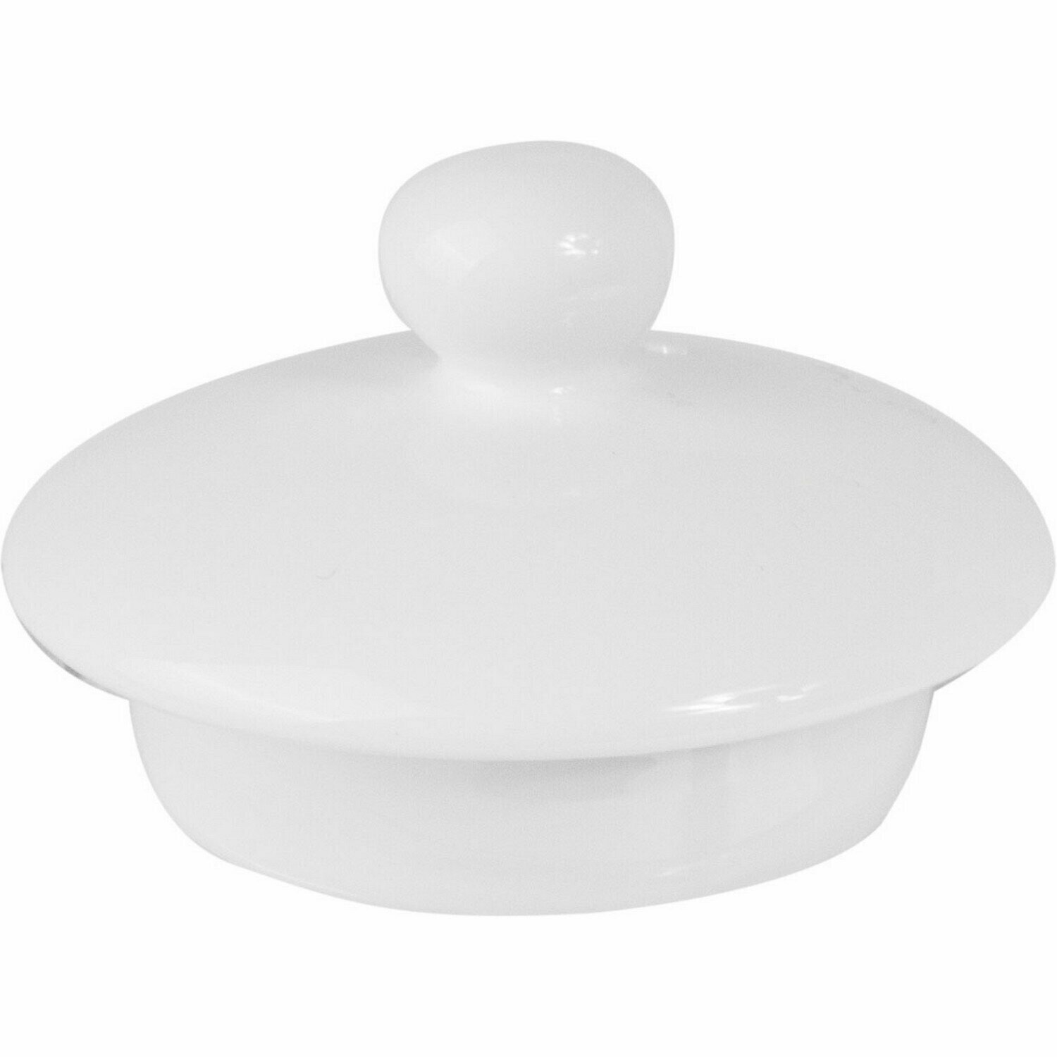 фото Крышка для чайника Kunstwerk 800мл, 73х73мм, фарфор, белый