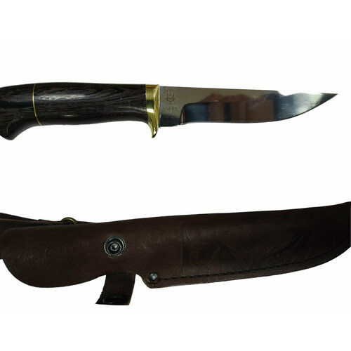 Нож Ладья Кайман НТ-24 95х18 венге нож ладья охотник 3 нт 5 p 95х18 рисунок венге