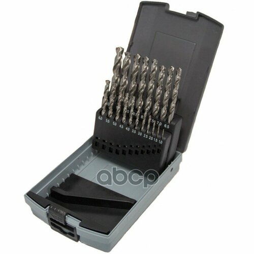 Набор Сверл 10-100 Х 0 5Мм 19Пр Hss-G Spiralbohrer Metal Licota арт gm-bs19 6165₽