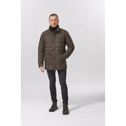 Куртка MADZERINI, размер 60, коричневый