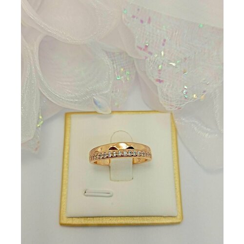 Кольцо FJ Fallon Jewelry, размер 19 бижутерия под золото fallon jewelry обручальное кольцо медицинский сплав медсплав 22 размер