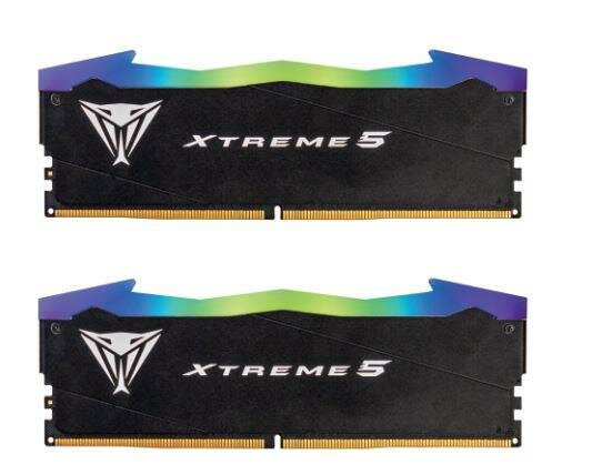 Оперативная память Patriot Memory Viper Xtreme 5 RGB 48 ГБ (24 ГБ x 2 ) DDR5 8000 МГц DIMM CL38 PVXR548G80C38K