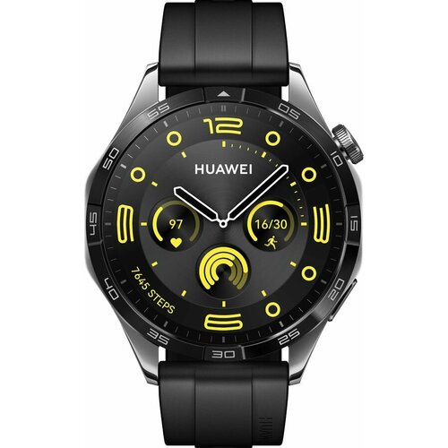 Смарт-часы Huawei Watch GT 4 Phoinix-B19F, 46мм, 1.43",/черный [55020bgt]