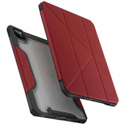 Чехол Uniq TREXA для IPAD PRO 11 (1-4 GEN), цвет красный (RED) uniq чехол книжка uniq moven anti microbial grey для ipad pro 11 2020 2021 серый npdp11 2021 movgry