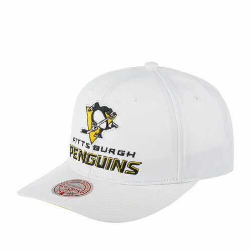 Бейсболка Mitchell & Ness, размер OneSize, белый бейсболка mitchell ness арт 6hssdx22015 ppeblck pittsburgh penguins nhl черный размер one