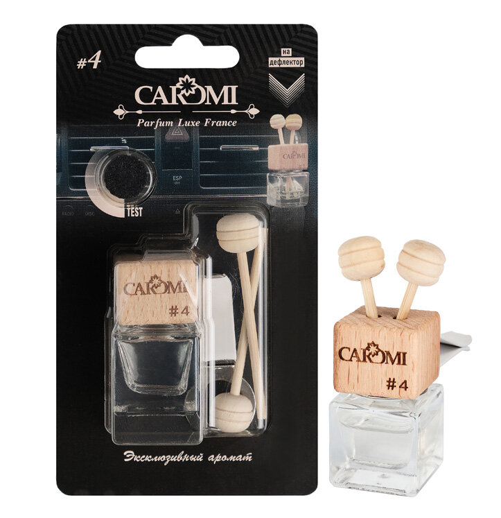 Ароматизатор в дефлектор #4 по мотивам VERS VAN флакон 6мл + 2 палочки CAROMI