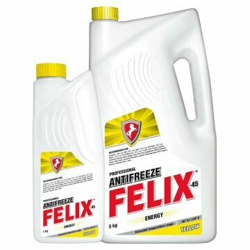 фото Антифриз FELIX Energy - 40 (желтый), 5 кг