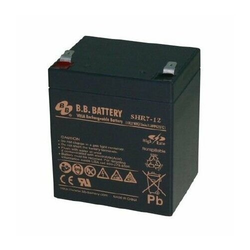 Аккумуляторная батарея B.B.Battery SHR 7-12