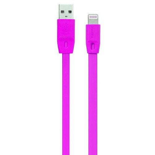 Кабель-переходник USB to Lightning Remax Full Speed Cable RC-001i Lightning 2M (фиолетовый) кабель remax full speed usb lightning rc 001i 2 м белый