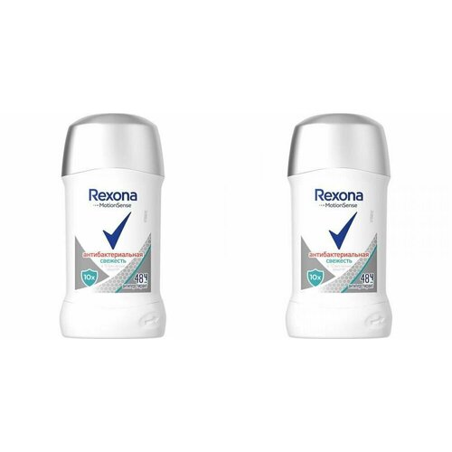 Rexona Антиперспирант карандаш Антибактериальная свежесть, 40 мл, 2 уп