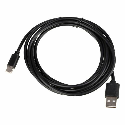 Кабель USB Type-C (m) - USB (m), 2м, 3A, черный