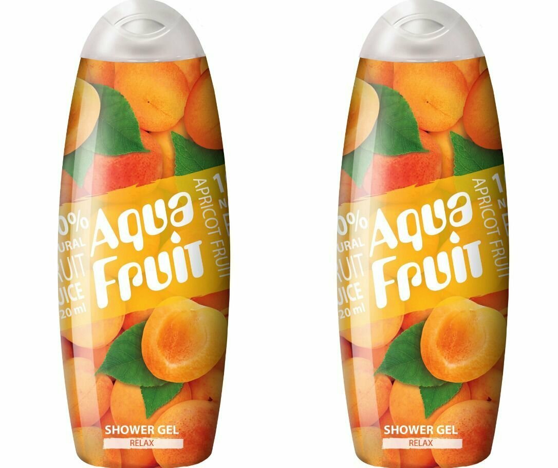 Гель для душа Aquafruit Relax расслабляющий, для всех типов кожи 420 мл - фото №1
