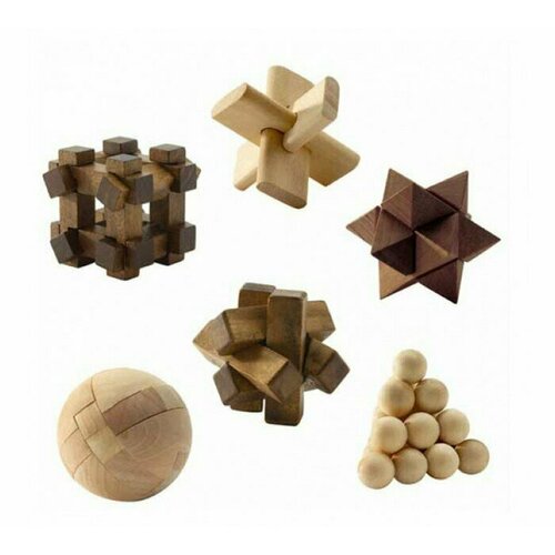Набор детских игрушек Деревянные головоломки 2678₽