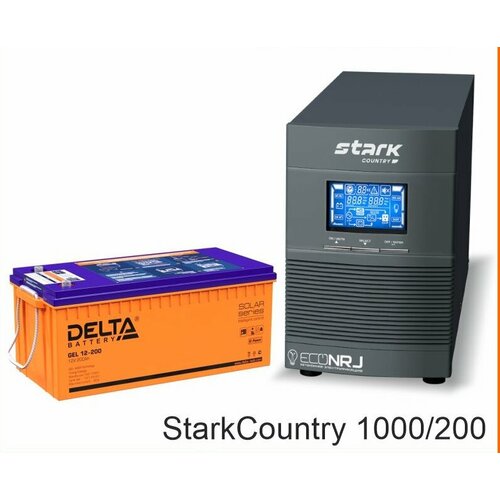 Stark Country 1000 Online, 16А + Delta GEL 12 200