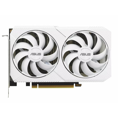 Видеокарта ASUS Dual GeForce RTX 3060 White OC Edition 1320Mhz PCI-E 40 8192Mb 15000Mhz 128 bit HDMI 3xDP DUAL-RTX3060-O8G-WHITE 4913300₽