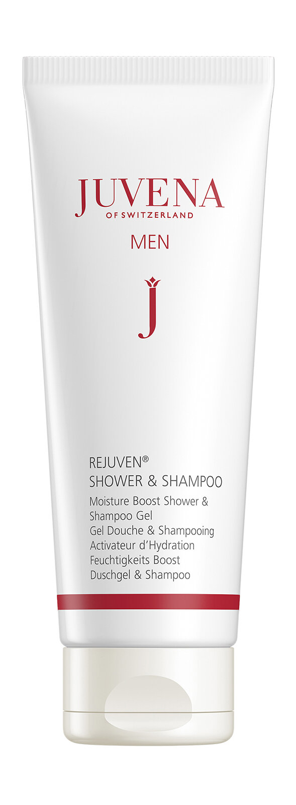 JUVENA Moisture Boost Shower & Shampoo Gel Гель для душа и шампунь для мужчин увлажняющий 200 мл