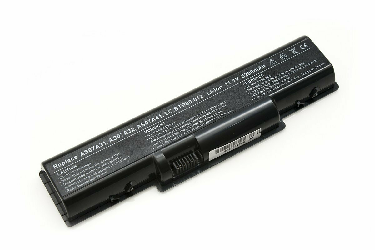 Аккумулятор для ноутбука Acer Aspire 5738ZG-454G32Mibb 5200 mah 10.8-11.1V