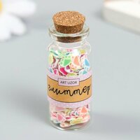 Декор для творчества пластик "Разноцветные лапки" набор 8 гр 5х2х2   ...