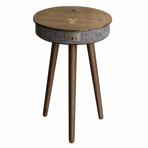 Дизайнерский стул колонка беспроводная зарядка встроенный АКБ 900 мА коричневый 1690000₽