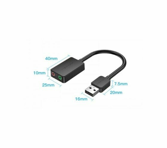 Звуковая карта Vention CDYB0 USB