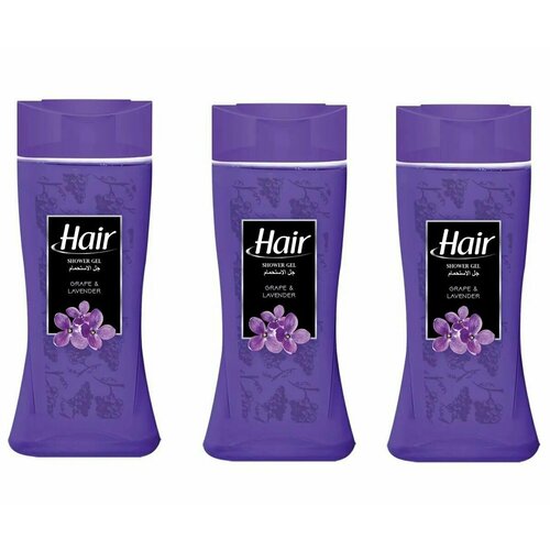 Hair Гель для душа Виноград и Лаванда 500 мл 3 штуки 1244₽