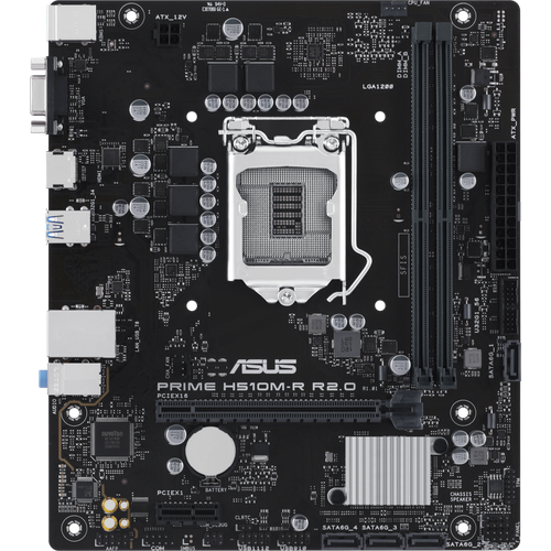 Материнская плата ASUS PRIME H510M-R R2.0 OEM (PRIME H510M-R R2.0-SI) материнская плата asus prime h510m r si