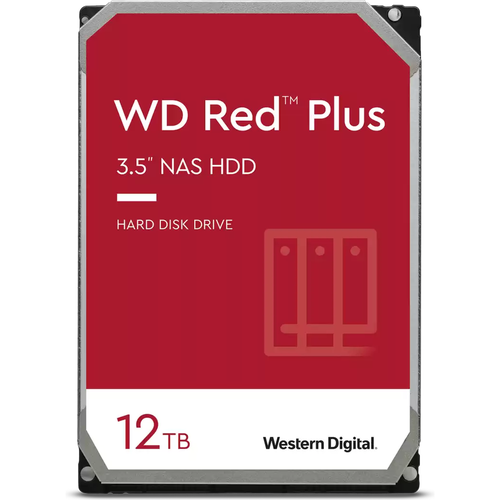 Жесткий диск 35 SATA3 12Тб 256mb 7200rpm WD Red Plus NAS WD120EFBX 3059000₽