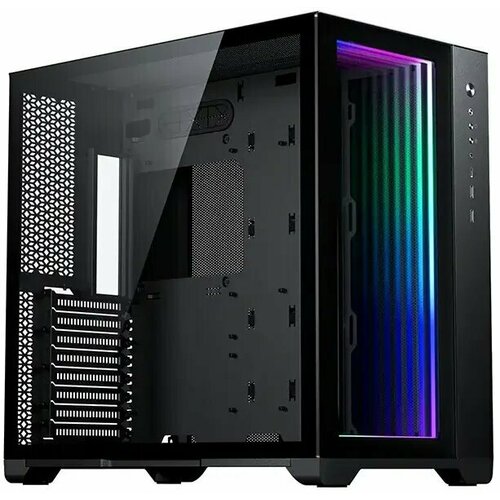 Корпус Phanteks MetallicGear NEO Qube 2 Infinity Mirror Black (MG-NE620QI_DBK02_RU) корпус magniumgear neo qube 2 infinity mirror mid tower black mg ne620qi dbk02 ru