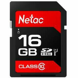 Карта памяти SDHC_ 16 GB Netac P600