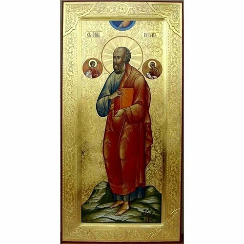 Икона Павел Апостол мерная рукописная арт. МИГ-100