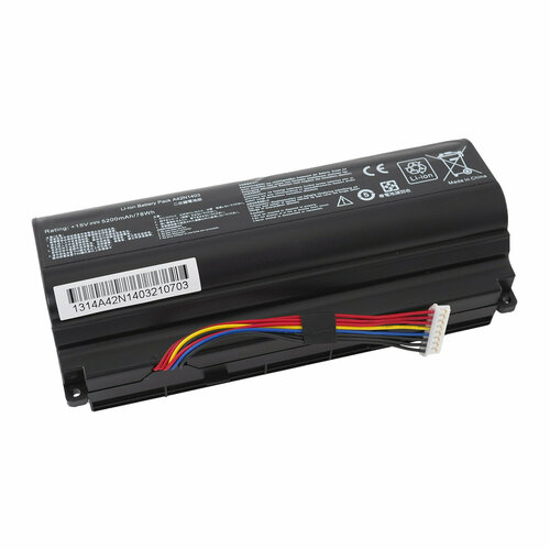 Аккумулятор для ноутбука Asus (A42N1403) G751, GFX71 5200mAh аккумулятор oem совместимый с a42lm93 a42n1403 для ноутбука asus g751 g751jm gfx71 15v 5200mah черный