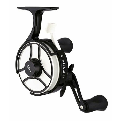 фото Катушка 13 fishing black betty free fall ghost ice reel 2.5:1 blackout glow - left hand