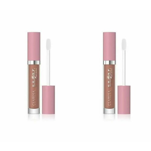 CLARESA S.U.G.A.R Жидкая матовая помада №01 Honey, 5 мл, 2 штуки