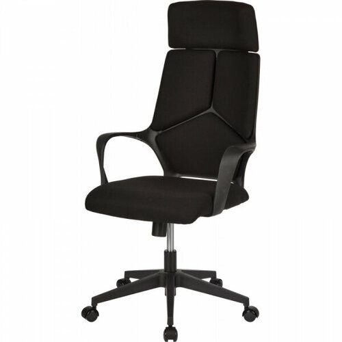 Кресло руководителя Easy Chair EСhair-680 TS ткань черный, пластик черный