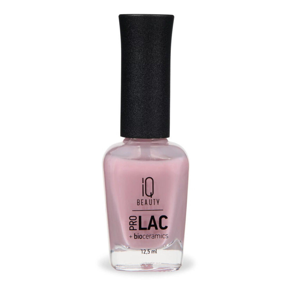 IQ BEAUTY Лак для ногтей с биокерамикой Nail Polish Prolac +Bioceramic укрепляющий, 12,5 мл, 045